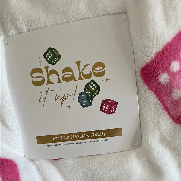 🎲 Colorful Dice Patterned Blanket 🎲 - Picture 4 of 7